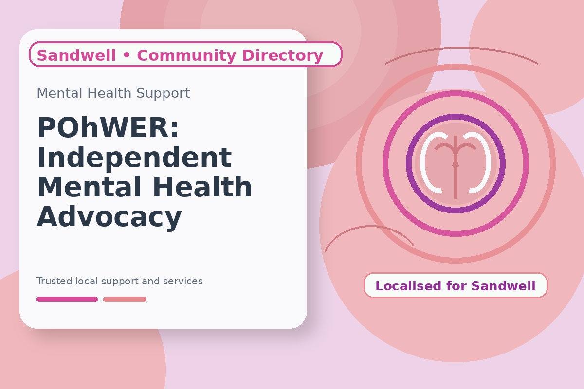 gd place pohwer independent mental health advocacy