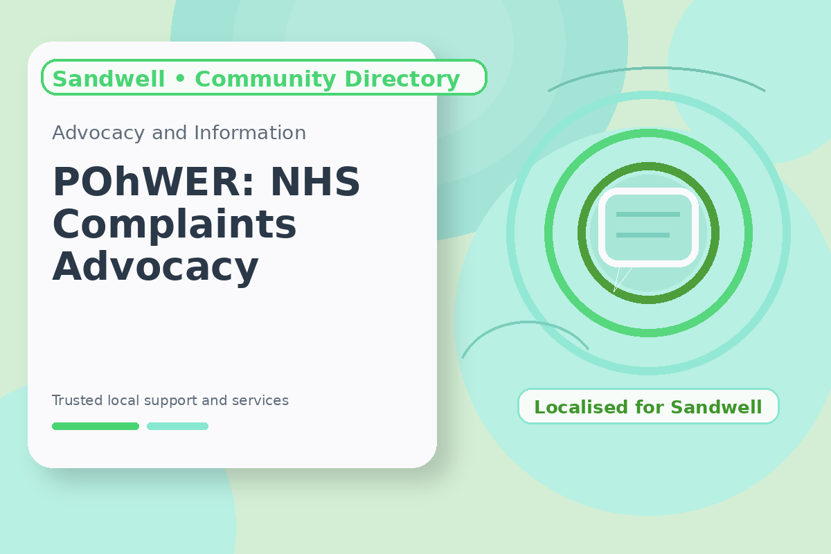 gd place pohwer nhs complaints advocacy